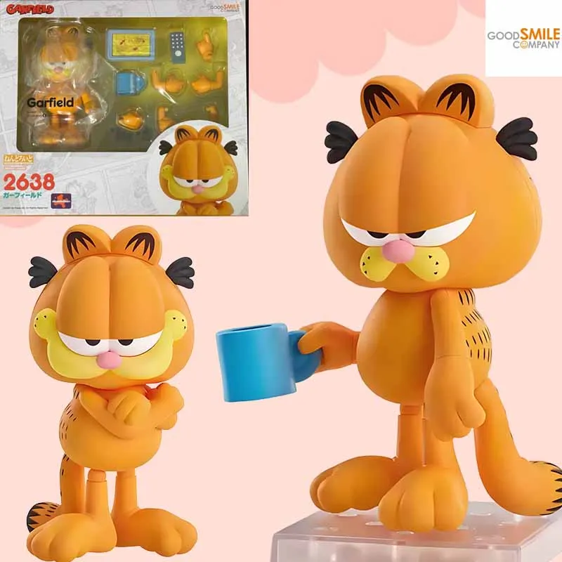 GSC Original Nendoroid Anime Figure Garfield Action Figure Toys For Boys /Girls /Kids Gift 
GSC Original Nendoroid Anime Figure Garfield Action Figure Toys For Boys /Girls /Kids Gift