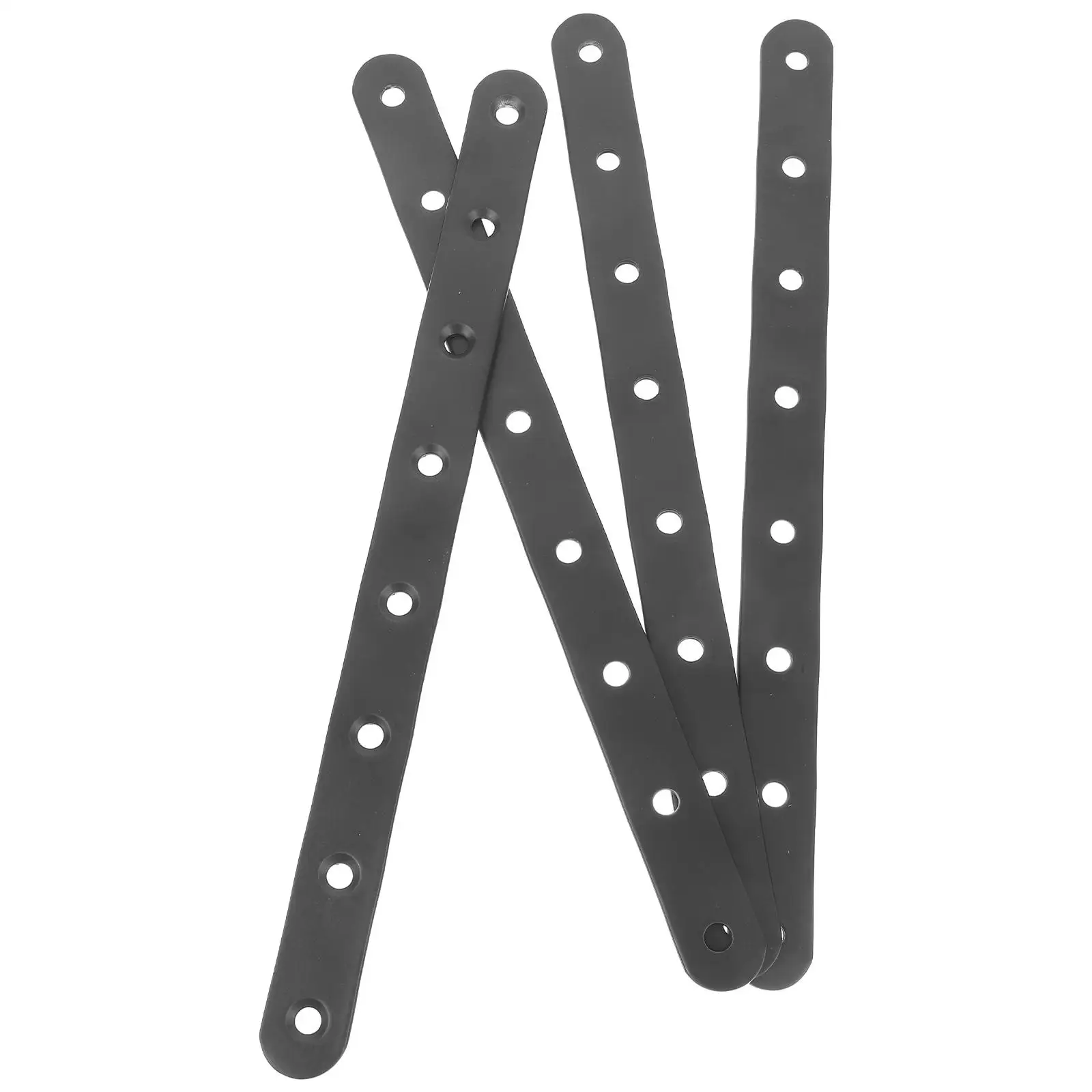 4pcs Straight Brackets 10 Inch 250mm Black Connectors for Wood Fence Bookshelves Cabinets Repair Mending Plates Metal Flat
4pcs Straight Brackets 10 Inch 250mm Black Connectors for Wood Fence Bookshelves Cabinets Repair Mending Plates Metal Flat