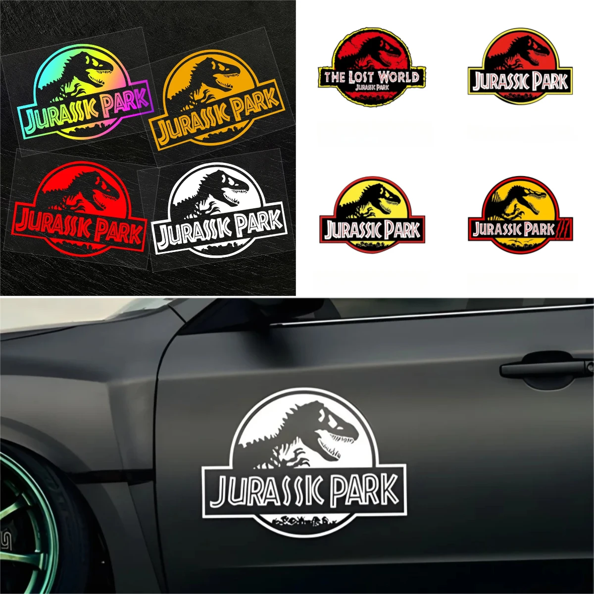 Dinosaur Car Stickers Waterproof UV Resistant for Motorcycle Helmet Fuel Tank Auto Body - Jurassic Style Vinyl Decal Accessories
Dinosaur Car Stickers Waterproof UV Resistant for Motorcycle Helmet Fuel Tank Auto Body - Jurassic Style Vinyl Decal Accessories