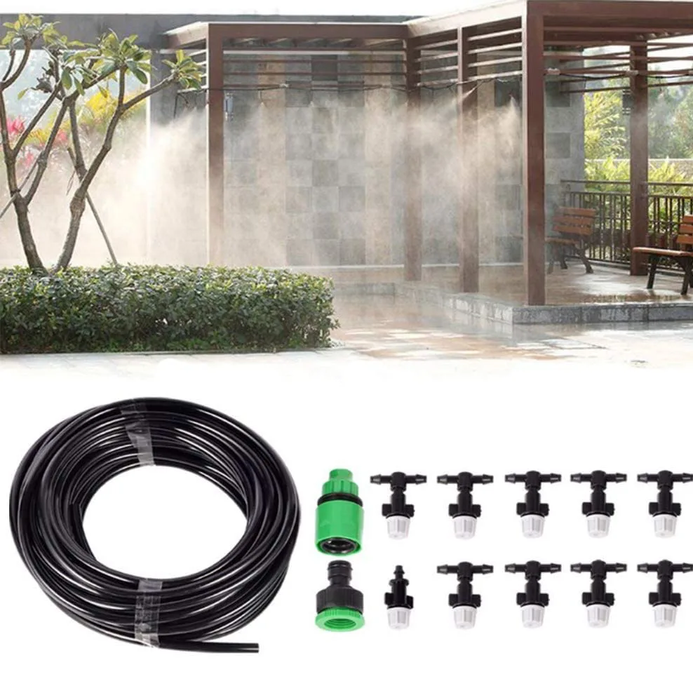 Home Garden Patio Misting Mini Flow Drip Irrigation Misting Cooling System With Mist Nozzle Sprinkler For Plant Flowerm12k
Home Garden Patio Misting Mini Flow Drip Irrigation Misting Cooling System With Mist Nozzle Sprinkler For Plant Flowerm12k