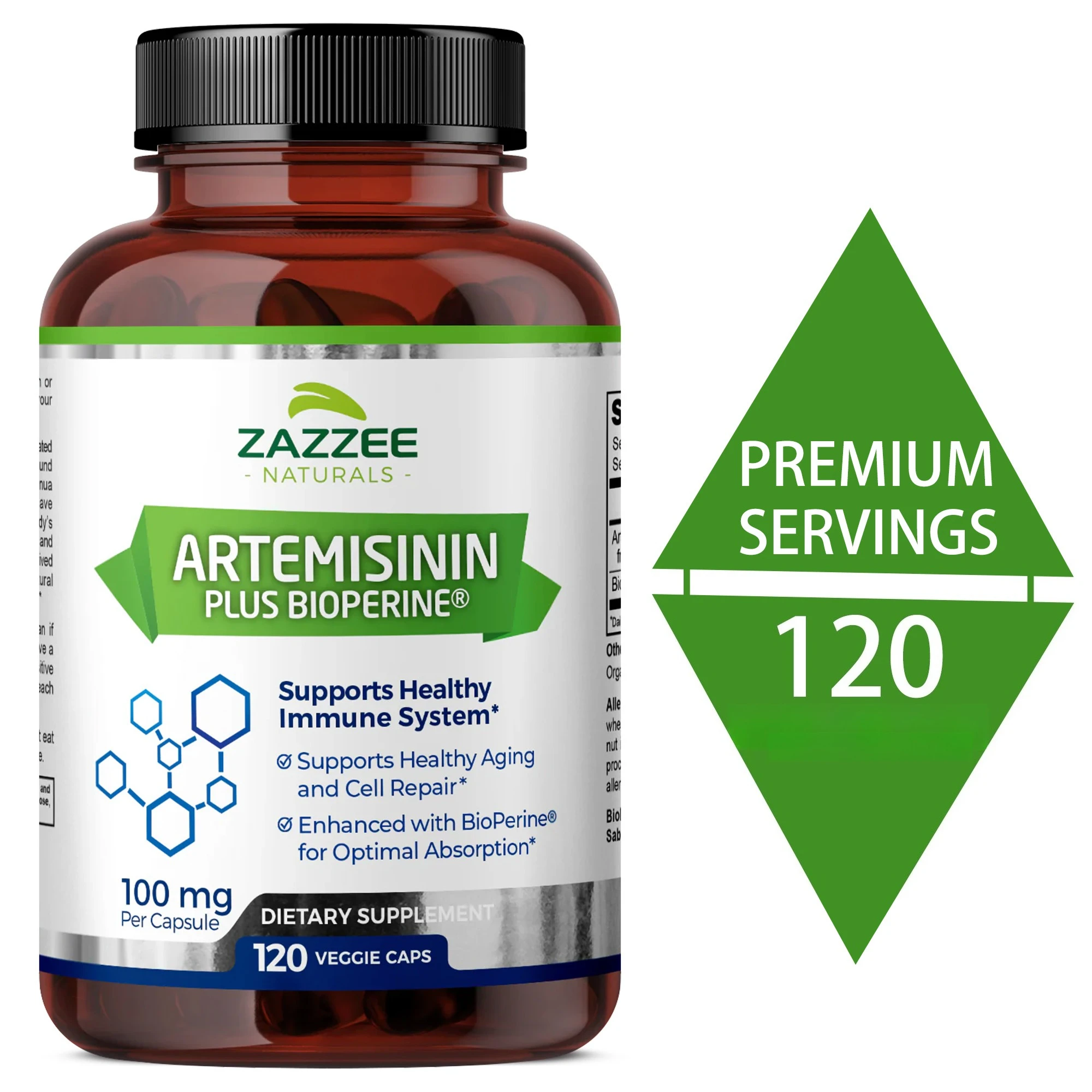 Artemisinin Capsules - Anti-inflammatory and Immune Regulation, Cell Repair and Immune Enhancement, Cardiovascular Health
Artemisinin Capsules - Anti-inflammatory and Immune Regulation, Cell Repair and Immune Enhancement, Cardiovascular Health