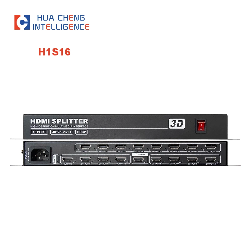 4K 1x16 HD Splitter 1 In 16 Out AMS-H1S16 Video Distributor Multi-screen Display Screen Split for PS3 PS4 XBOX PC To Monitor TV
4K 1x16 HD Splitter 1 In 16 Out AMS-H1S16 Video Distributor Multi-screen Display Screen Split for PS3 PS4 XBOX PC To Monitor TV