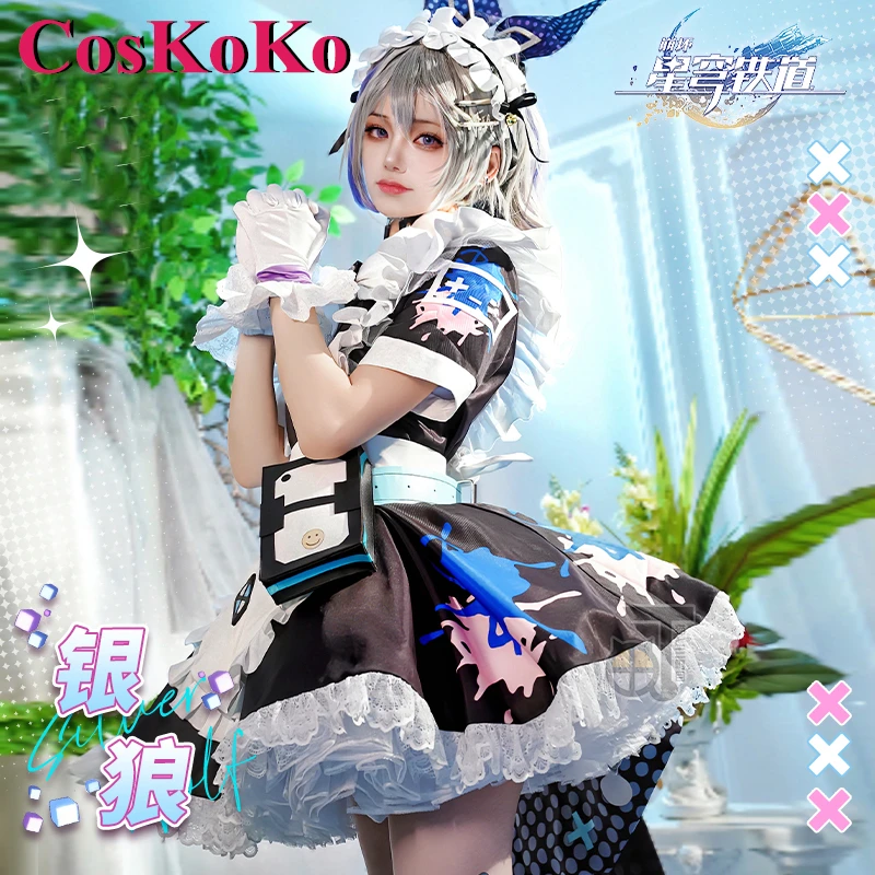 CosKoKo Silver Wolf Косплей Аниме Игра Honkai: Star Rail Костюм Прекрасная Униформа Миад Хэллоуин Карнавальная Вечеринка Одежда Для Ролевых Игр
CosKoKo Silver Wolf Косплей Аниме Игра Honkai: Star Rail Костюм Прекрасная Униформа Миад Хэллоуин Карнавальная Вечеринка Одежда Для Ролевых Игр