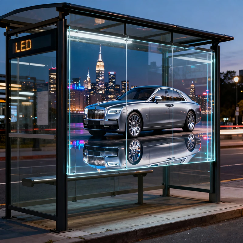 Mobile Transparent Display Sticker Adhesive Crystal LED Film Screen Display For Car Taxi Bus Truck Vehicle Windows Advertising
Mobile Transparent Display Sticker Adhesive Crystal LED Film Screen Display For Car Taxi Bus Truck Vehicle Windows Advertising