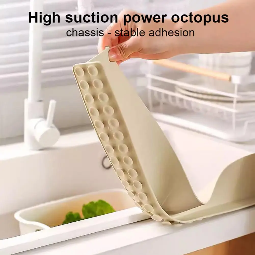 Soft Sink Guard 2pcs Kitchen Sink Splash Guard with Suction Cups Non-slip Water Protector Reusable Countertop Edge Anti-splash
Soft Sink Guard 2pcs Kitchen Sink Splash Guard with Suction Cups Non-slip Water Protector Reusable Countertop Edge Anti-splash