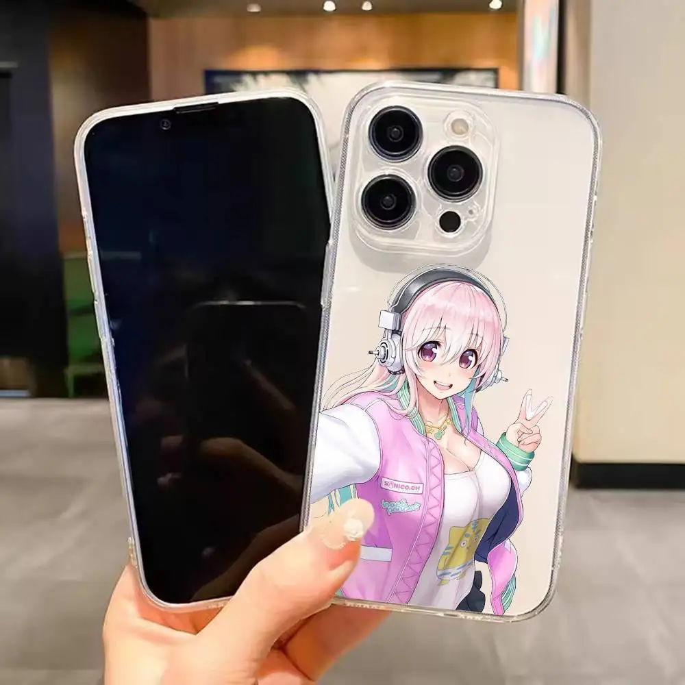 Cute super sonico Phone Case For iPhone 17 16 15 14 13 12 11 Mini Pro Max Plus Transparent Cover
Cute super sonico Phone Case For iPhone 17 16 15 14 13 12 11 Mini Pro Max Plus Transparent Cover