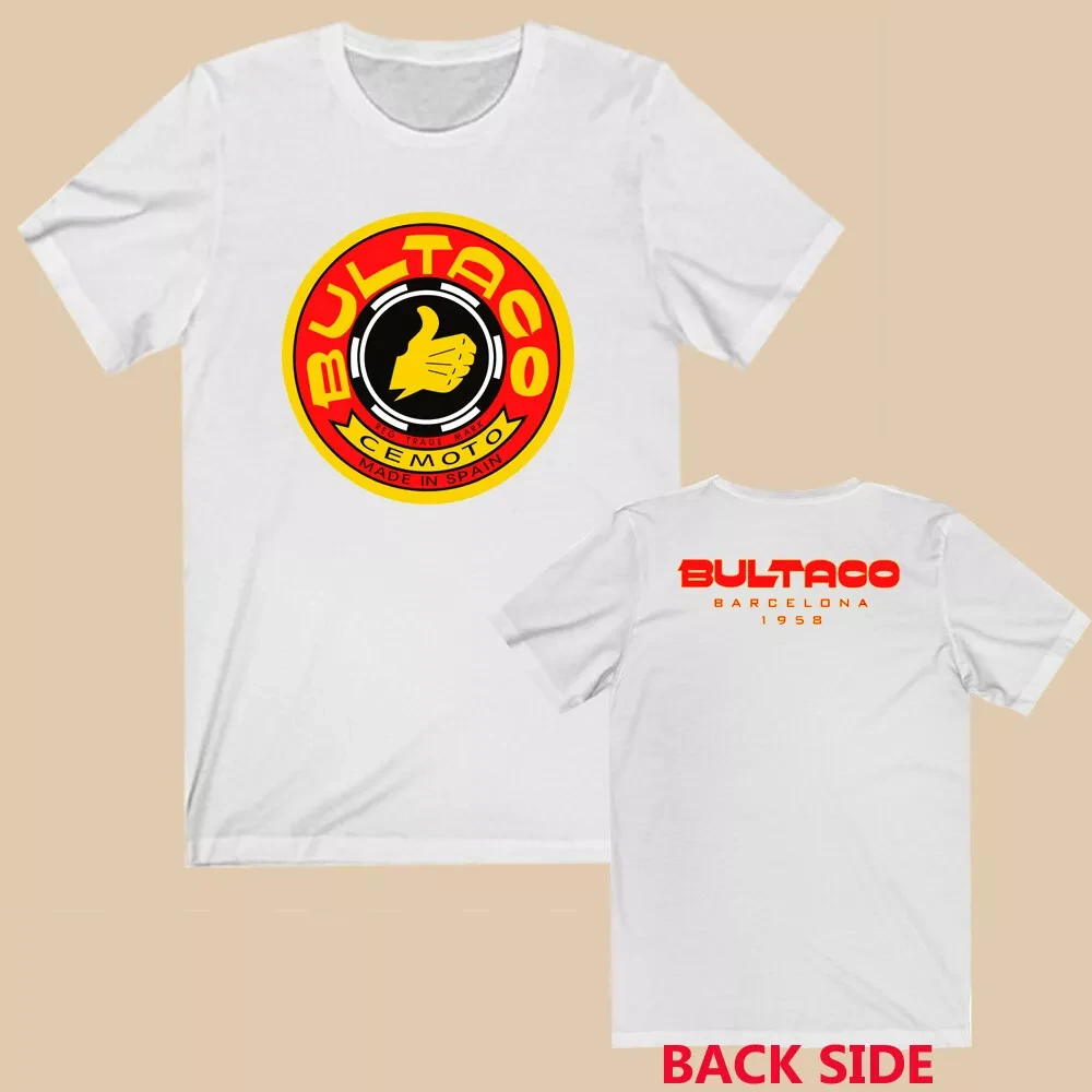 Streetwear Classic Men's Summer High Quality T Shirt Bultaco Cemoto Motorcycles Print Tee Unisex Fashion Crew Neck T-shirt Black
Streetwear Classic Men's Summer High Quality T Shirt Bultaco Cemoto Motorcycles Print Tee Unisex Fashion Crew Neck T-shirt Black