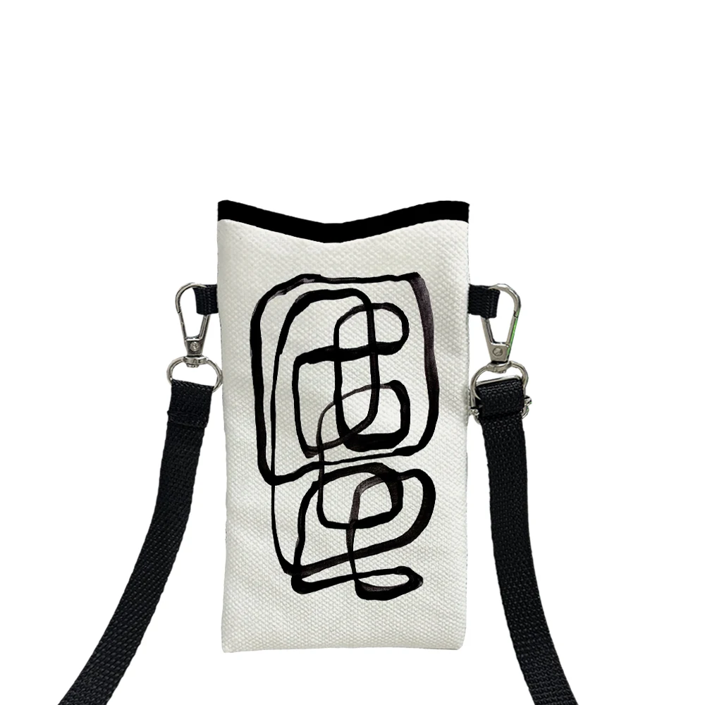 Geometry Phone Bag Adjustable and Detachable Strap Designed Exclusively for Women Crossbody Bag Convertible Shoulder Bag2.10
Geometry Phone Bag Adjustable and Detachable Strap Designed Exclusively for Women Crossbody Bag Convertible Shoulder Bag2.10