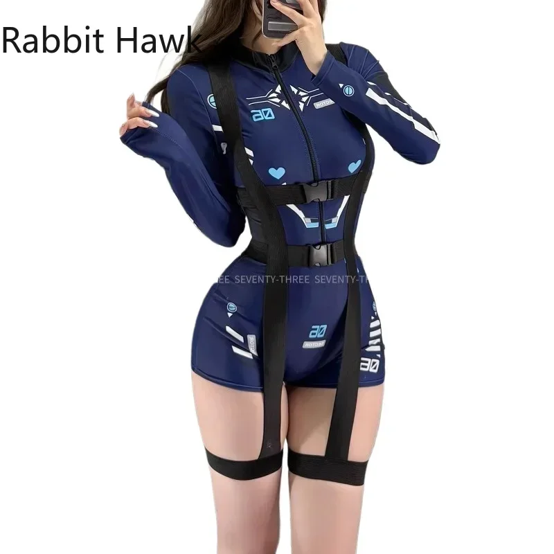 Rabbit Hawk Woman Role Playing Costume Role Playing Police Agent Uniform Jumpsuit Backpack Set Game Uniform Robot Play Costumes
Rabbit Hawk Woman Role Playing Costume Role Playing Police Agent Uniform Jumpsuit Backpack Set Game Uniform Robot Play Costumes