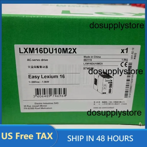 1pc Lxm16du10m2x Ac Driver Brand New Original Spot Plc
1pc Lxm16du10m2x Ac Driver Brand New Original Spot Plc