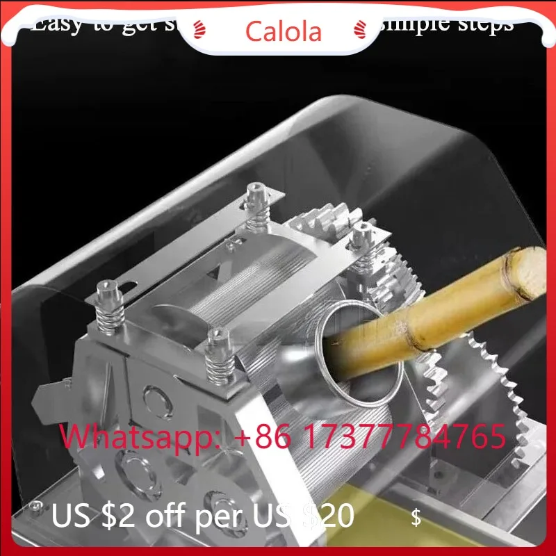 Industrial Commercial Electric Sugar Cane Juicer Machine Sugarcane Juice Extractor
Industrial Commercial Electric Sugar Cane Juicer Machine Sugarcane Juice Extractor