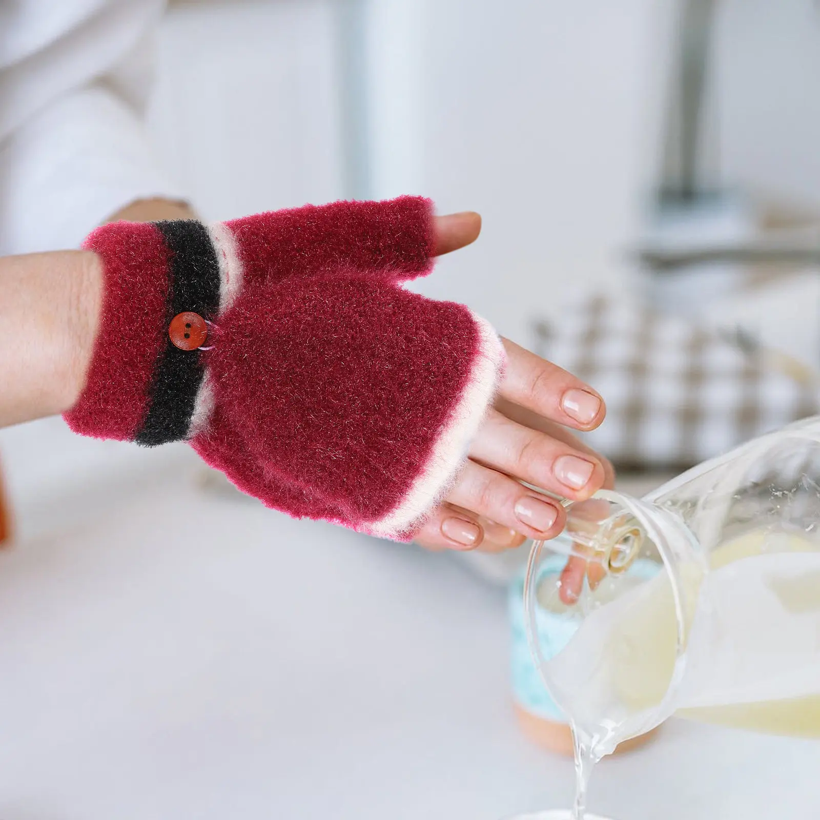 1 Pair USB Heated Gloves Half Finger Knitted Winter Gloves Hand Warmer USB Power for Outdoor Gaming Skiing Hand Warmer
1 Pair USB Heated Gloves Half Finger Knitted Winter Gloves Hand Warmer USB Power for Outdoor Gaming Skiing Hand Warmer