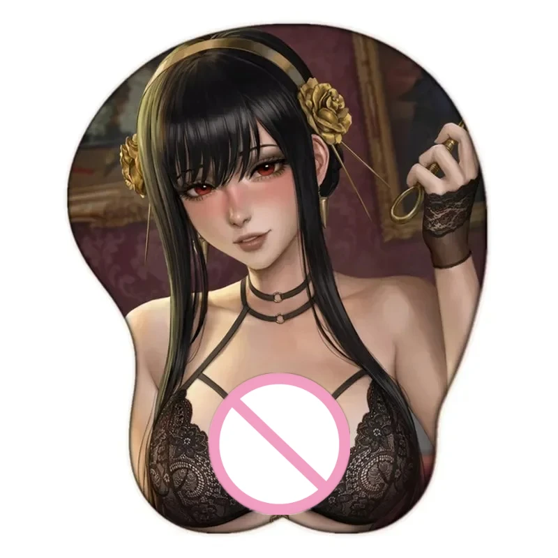 Mousepad with Wrist Rest Desk Pad Silicone Wrist Rest Anime Cute 3D Mouse Pad Yor Soft Silicone Big Oppai
Mousepad with Wrist Rest Desk Pad Silicone Wrist Rest Anime Cute 3D Mouse Pad Yor Soft Silicone Big Oppai