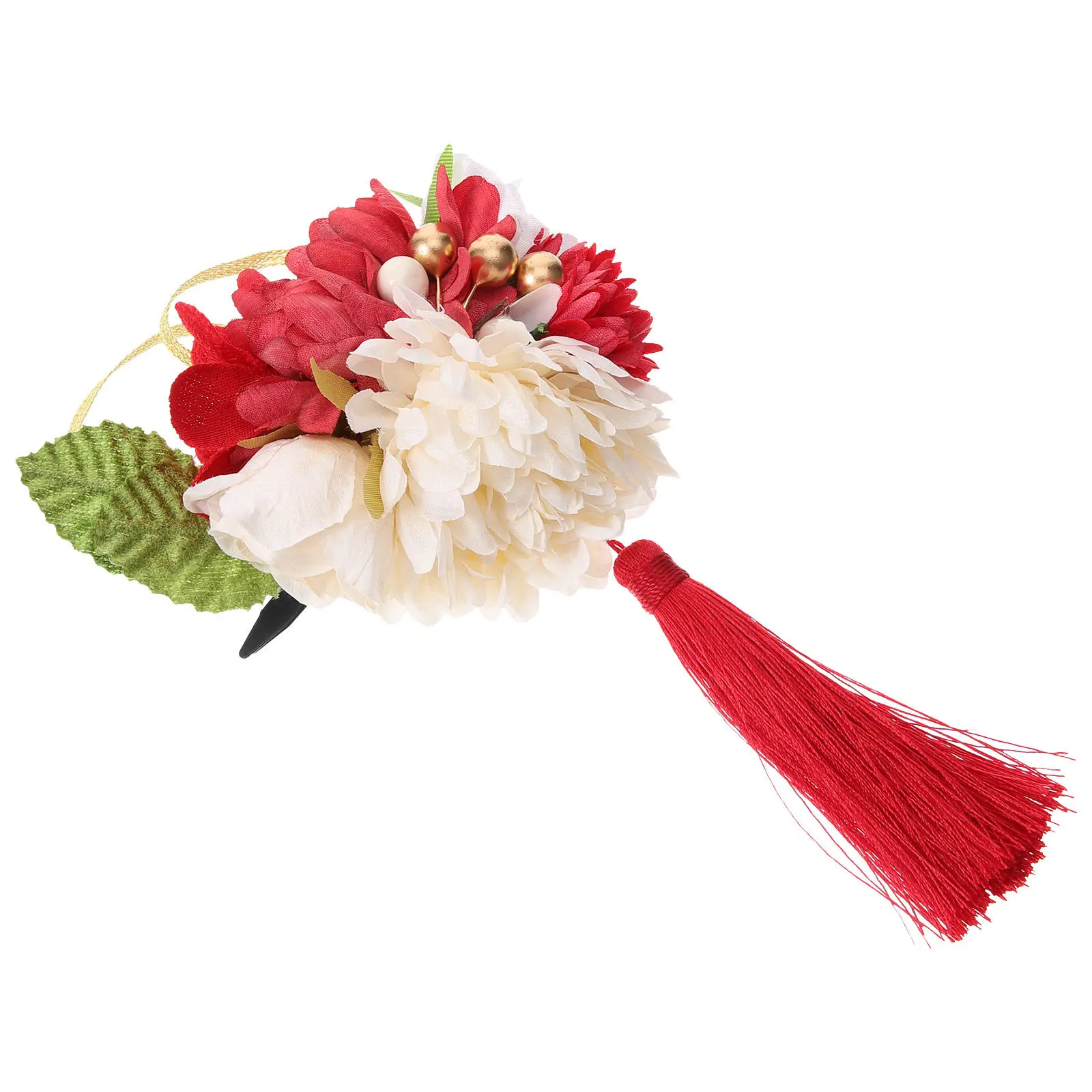 Flower Hairpin Japanese Flower Hair Clip Barrette Ornament for Women Girls Ladies Perfect for Wedding Party Banquet Cosplay
Flower Hairpin Japanese Flower Hair Clip Barrette Ornament for Women Girls Ladies Perfect for Wedding Party Banquet Cosplay