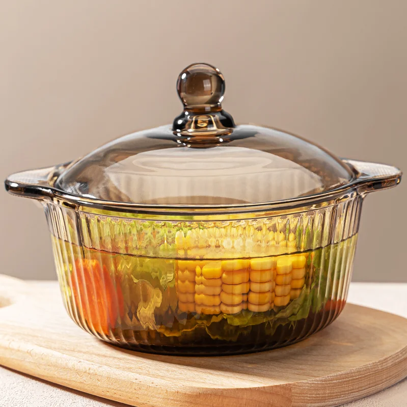 Nordic Style Double Ear Soup Bowl Glass Heat Resistant Salad Bowl with Lid for Fruit Special Home Use Microwave Safe Noodle Bowl
Nordic Style Double Ear Soup Bowl Glass Heat Resistant Salad Bowl with Lid for Fruit Special Home Use Microwave Safe Noodle Bowl
