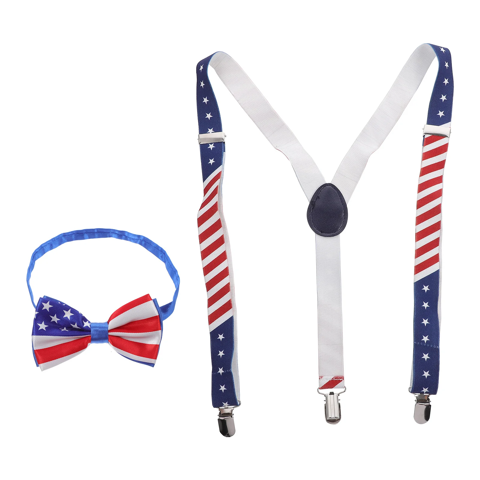 1 Set National Flag Suspender Bowtie Set Durable Zinc Alloy Polyester Material Celebration Party Festival Costume Accessory For
1 Set National Flag Suspender Bowtie Set Durable Zinc Alloy Polyester Material Celebration Party Festival Costume Accessory For