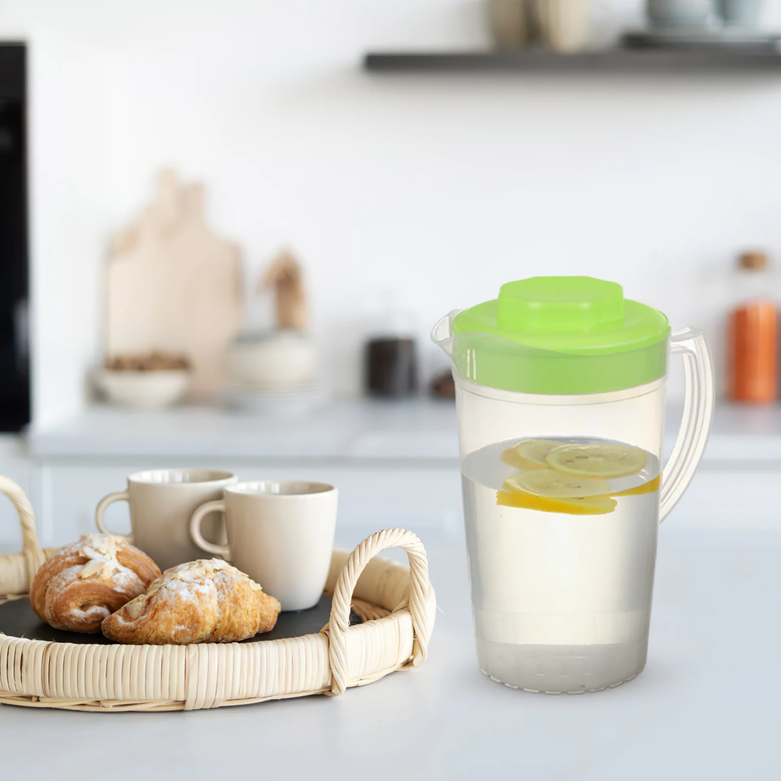 2 pcs Large Capacity Cold Water Bottle Household Plastic Beverage Kettle Comfortable Handle Ergonomic Design Juice Pot
2 pcs Large Capacity Cold Water Bottle Household Plastic Beverage Kettle Comfortable Handle Ergonomic Design Juice Pot