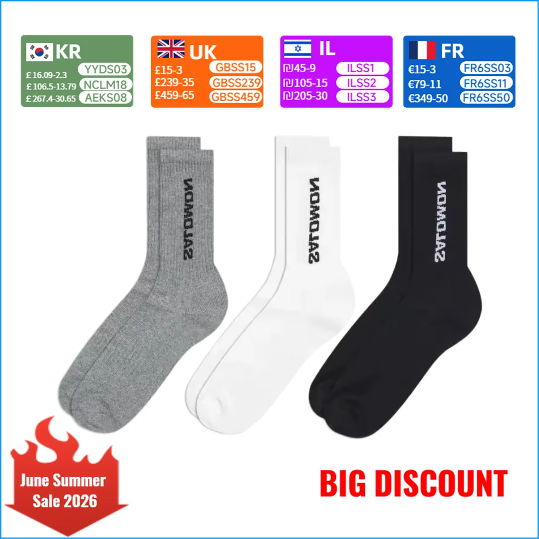 SALOMON: Comfortable, Stylish, and Versatile Mid-Calf Socks with Anti-Slip, Durable Print Design—Unisex, 3-Pack C20862
SALOMON: Comfortable, Stylish, and Versatile Mid-Calf Socks with Anti-Slip, Durable Print Design—Unisex, 3-Pack C20862
