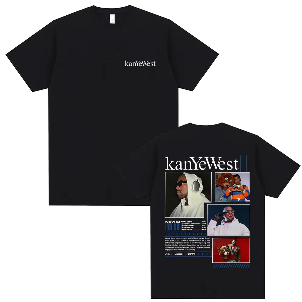 Rapper Kanye West The College Dropout T-shirt Male Casual Cotton Vintage T Shirts Men Women Hip Hop Fashion Oversized T-shirts
Rapper Kanye West The College Dropout T-shirt Male Casual Cotton Vintage T Shirts Men Women Hip Hop Fashion Oversized T-shirts