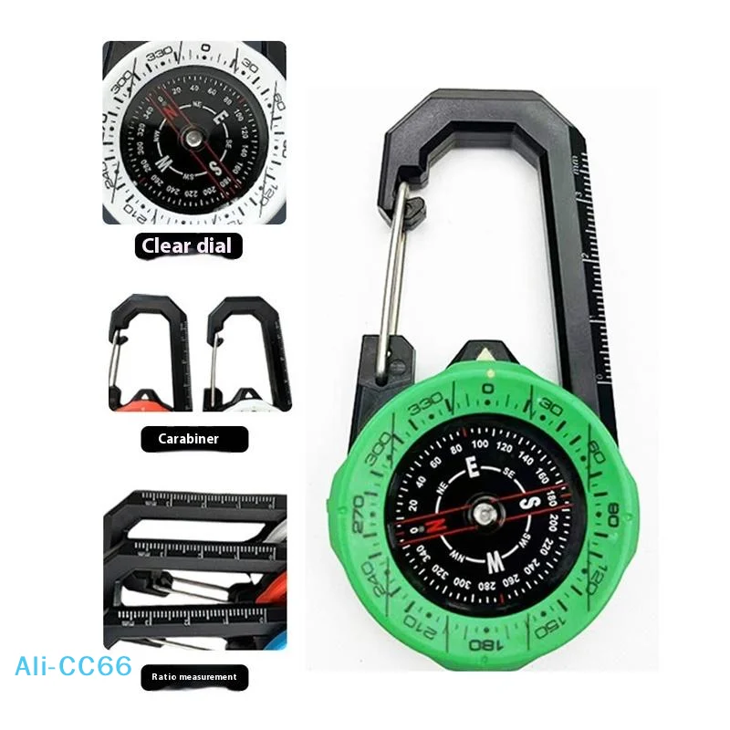 【M】1Pc Luminous Compass Keychain Carabiner Portable ABS Material Directional Guide Sports Off-Road For Hiking Camping
【M】1Pc Luminous Compass Keychain Carabiner Portable ABS Material Directional Guide Sports Off-Road For Hiking Camping