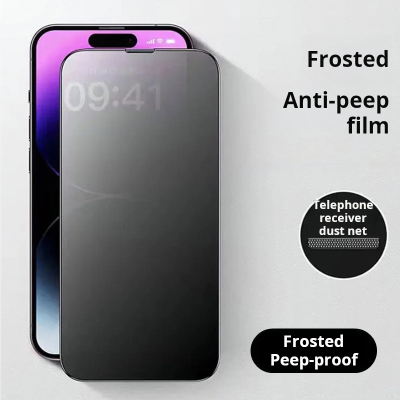 Suitable for iPhone 16 Pro frosted tempered film, suitable for Apple 13 phone film, anti peeping glass film
Suitable for iPhone 16 Pro frosted tempered film, suitable for Apple 13 phone film, anti peeping glass film