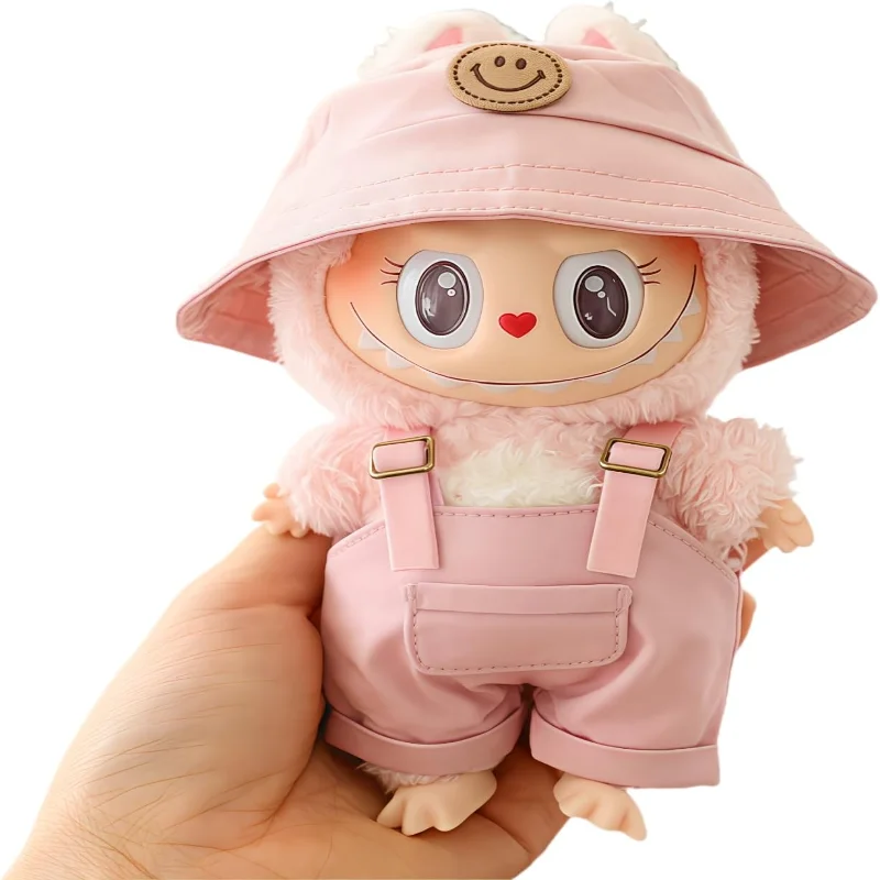 Clothes for Labubu Dolls Accessories, Stylish Kawaii Overalls Outfit Set 4 Pieces Bib Pants Suitable for 15cm 17cm La bubu Doll,
Clothes for Labubu Dolls Accessories, Stylish Kawaii Overalls Outfit Set 4 Pieces Bib Pants Suitable for 15cm 17cm La bubu Doll,