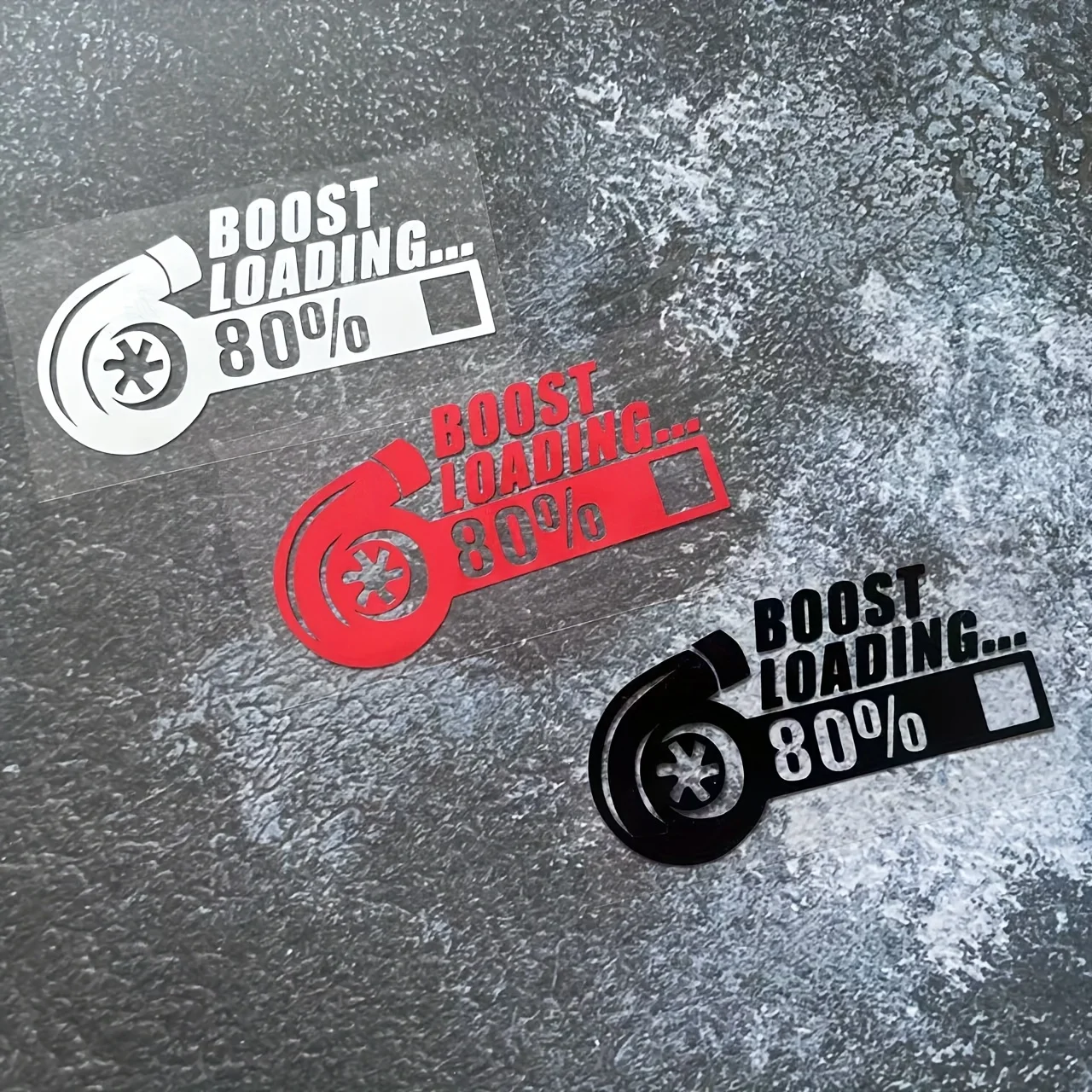 1PC Turbo Loading 80% Pattern Car Stickers Waterproof Vinyl Decals for Auto Window Body DIY Decor
1PC Turbo Loading 80% Pattern Car Stickers Waterproof Vinyl Decals for Auto Window Body DIY Decor