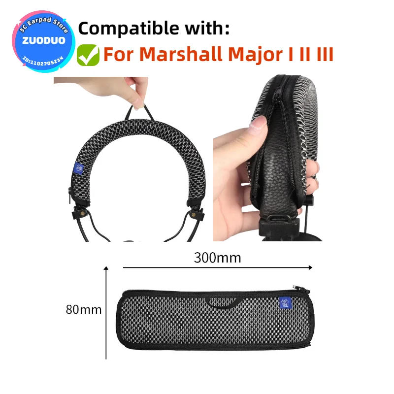 Head band For Marshall Major I II III Headphone Protector Zipper Headband headphone knit Accessories
Head band For Marshall Major I II III Headphone Protector Zipper Headband headphone knit Accessories