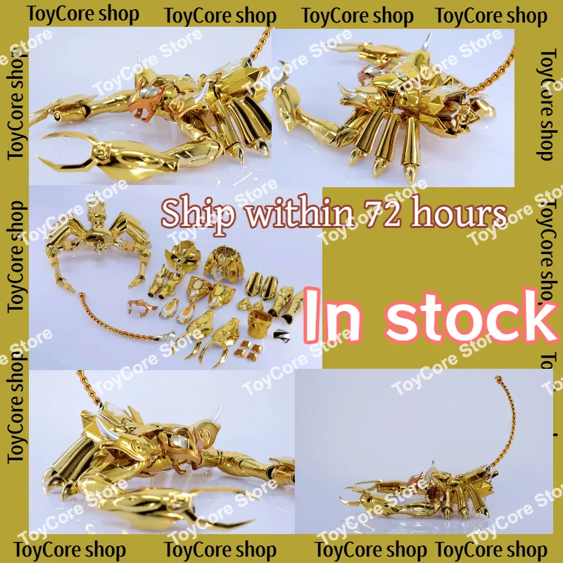 Spot Goods EX Golden Cloth Saint Seiya in Stock, Scorpio Standard Color Cloth Form Assemble figure models Collectible Gifts
Spot Goods EX Golden Cloth Saint Seiya in Stock, Scorpio Standard Color Cloth Form Assemble figure models Collectible Gifts