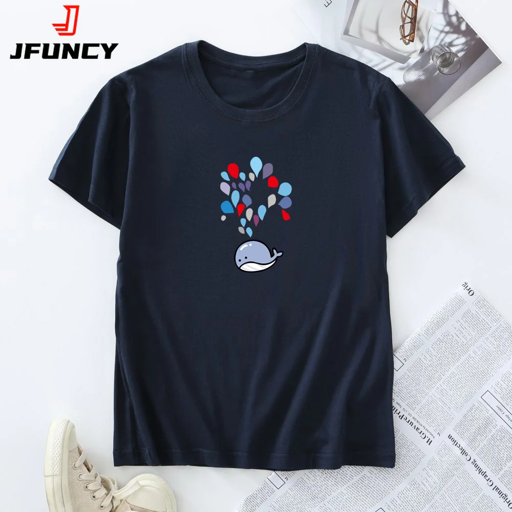 Woman Tops 100% Cotton Tshirt Summer Short Sleeve Tee Women Clothing Female T-shirt Fashion Graphic T Shirts
Woman Tops 100% Cotton Tshirt Summer Short Sleeve Tee Women Clothing Female T-shirt Fashion Graphic T Shirts