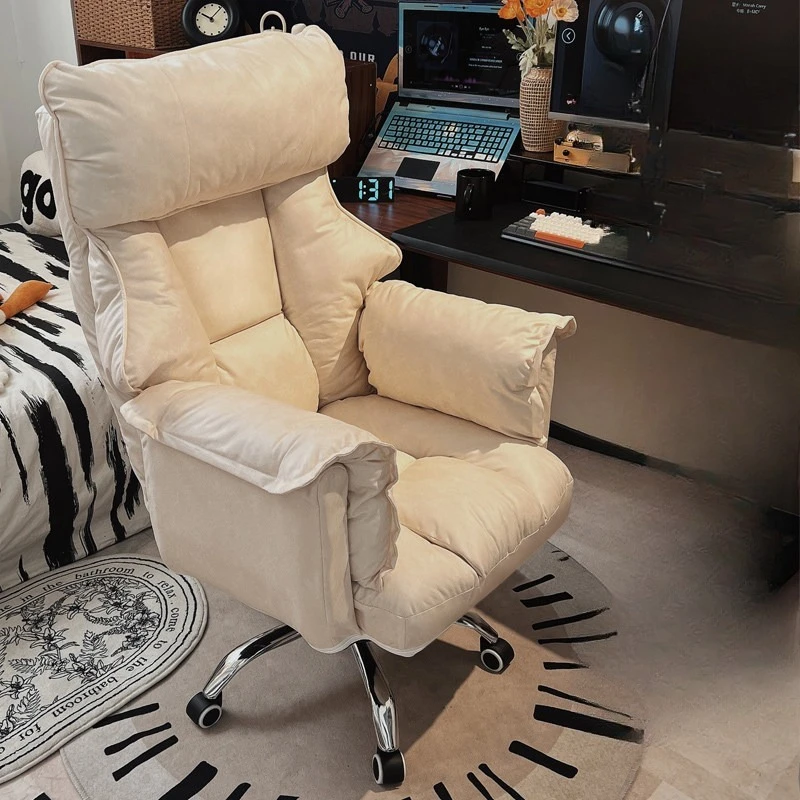 Luxury Rolling Office Chair Leather High Back Swivel Bedroom Office Chair Salon Ergonomic Lounge Silla De Oficina Furniture
Luxury Rolling Office Chair Leather High Back Swivel Bedroom Office Chair Salon Ergonomic Lounge Silla De Oficina Furniture