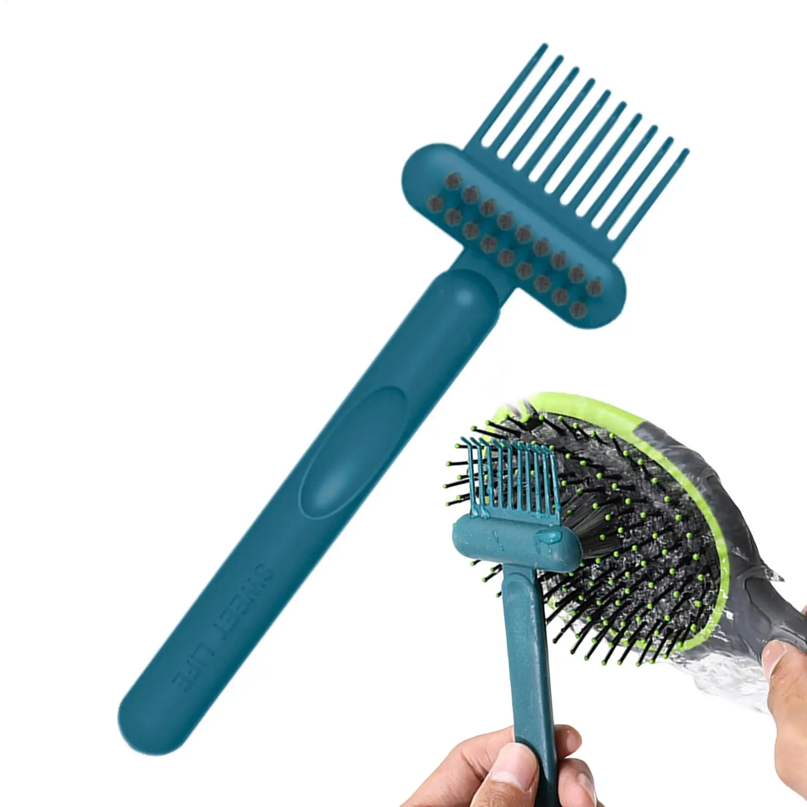 Comb Dust Remover Tool Hair Brush Cleaner 2-in-1 Hairbrush Stain Removal for Women Girls Ladies Wives Stylists Barbers Travelers
Comb Dust Remover Tool Hair Brush Cleaner 2-in-1 Hairbrush Stain Removal for Women Girls Ladies Wives Stylists Barbers Travelers