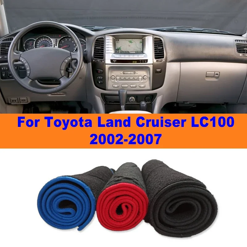 Anti-Glare Dashboard Cover Dash Mat Non-Slip Sun Shade Pad Interior Protector For Toyota Land Cruiser LC100 2002-2007 Car Parts
Anti-Glare Dashboard Cover Dash Mat Non-Slip Sun Shade Pad Interior Protector For Toyota Land Cruiser LC100 2002-2007 Car Parts