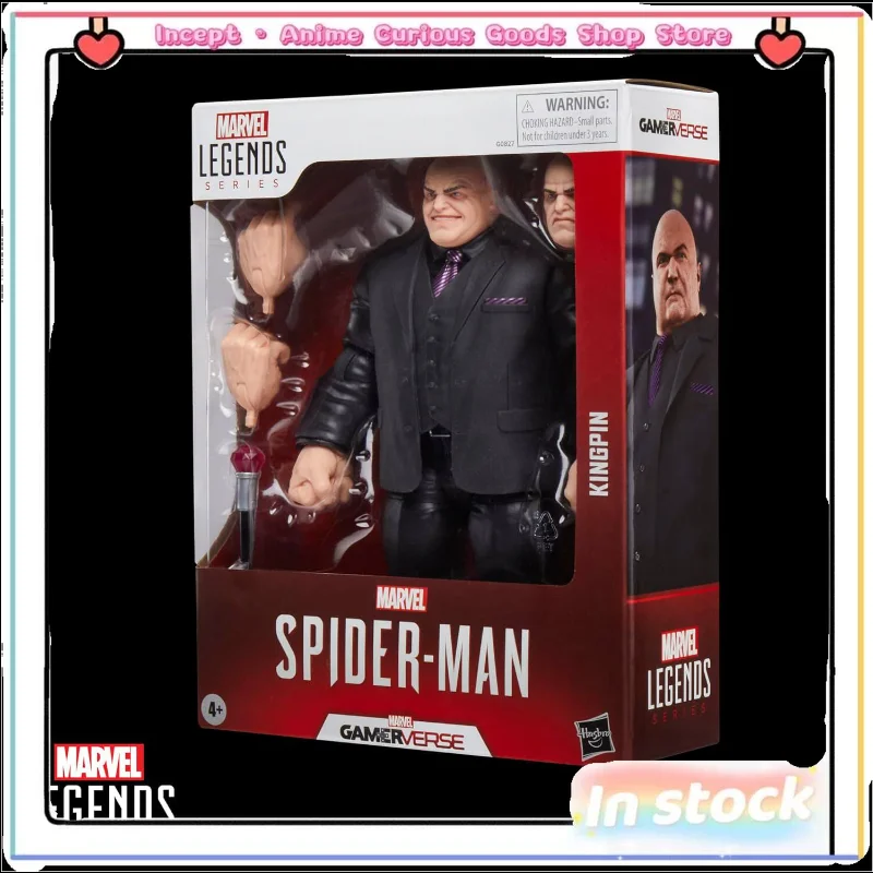 In Stock Hasbro Marvel Legends Kingpin Spider-Man Series 1/12 Joint Movable Figure Luxury Set Fans Love Collection Gifts
In Stock Hasbro Marvel Legends Kingpin Spider-Man Series 1/12 Joint Movable Figure Luxury Set Fans Love Collection Gifts