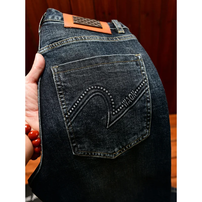 Осень 2023, легкие роскошные джинсы, мужские толстые модные легкие роскошные эластичные повседневные модные брюки на маленькой ноге
Осень 2023, легкие роскошные джинсы, мужские толстые модные легкие роскошные эластичные повседневные модные брюки на маленькой ноге