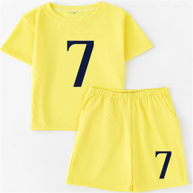 Mesh printed cartoon digital T-Shirt set Kids 12-Year-old Boy and Girl casual Sports T-Shirt Short Sleeved+Shorts Two-Piece Set
Mesh printed cartoon digital T-Shirt set Kids 12-Year-old Boy and Girl casual Sports T-Shirt Short Sleeved+Shorts Two-Piece Set