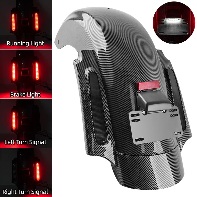 For Harley Touring Road Glide King FLHR FLHT FLHX 2009-2013 Motorcycle CVO Style Rear Fender System LED Brake Lights Fascia Set
For Harley Touring Road Glide King FLHR FLHT FLHX 2009-2013 Motorcycle CVO Style Rear Fender System LED Brake Lights Fascia Set