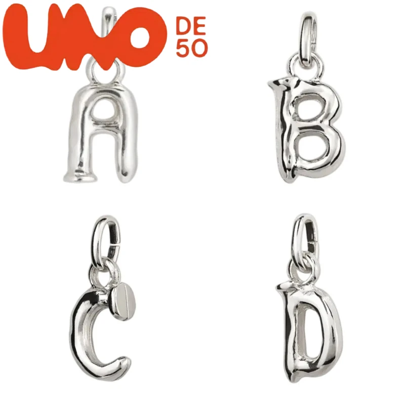 A single pendant can be worn in conjunction with a necklace UNOde50 Silver Plated S925 & Gold Plated 14K: The Allure of Silver a
A single pendant can be worn in conjunction with a necklace UNOde50 Silver Plated S925 & Gold Plated 14K: The Allure of Silver a