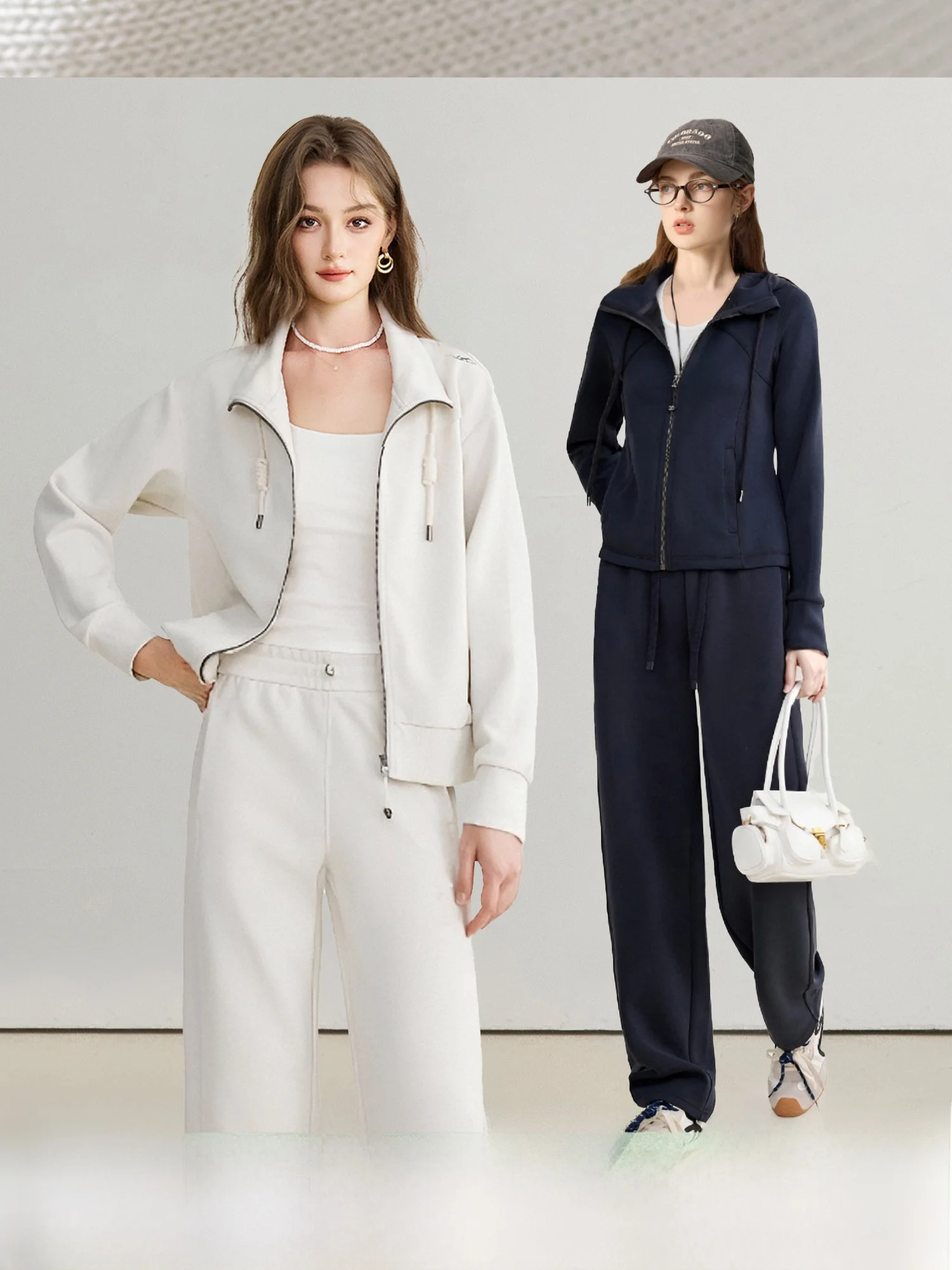 Airport Casual Set Women's Sportswear Long Sleeve Zipper Polyester Fiber Breathable Fitted Style Autumn Season Air Layer Jack...
Airport Casual Set Women's Sportswear Long Sleeve Zipper Polyester Fiber Breathable Fitted Style Autumn Season Air Layer Jack...