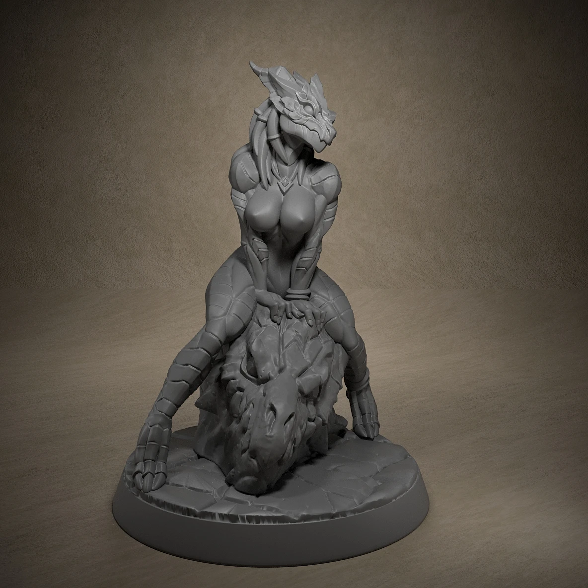 The Lusty Draconian Maid - The Dragonguard Beauty-3D Miniatures For Tabletop Tactical Games Roleplaying-Game Room Dress Up
The Lusty Draconian Maid - The Dragonguard Beauty-3D Miniatures For Tabletop Tactical Games Roleplaying-Game Room Dress Up