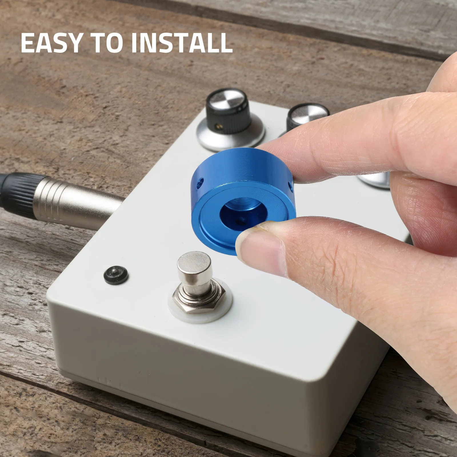 Effect Pedal Guitar Modification Component Upgrade Foot Button Toppers Aluminum Switch Cap
Effect Pedal Guitar Modification Component Upgrade Foot Button Toppers Aluminum Switch Cap