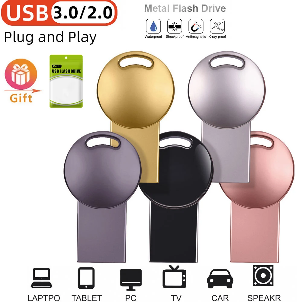 Z-suit New USB Flash Drives 32GB 128GB Pen Drive USB 3.0 High Speed PenDrives Metal Gift For PC/Car/TV USB Memory 64GB Usb drive
Z-suit New USB Flash Drives 32GB 128GB Pen Drive USB 3.0 High Speed PenDrives Metal Gift For PC/Car/TV USB Memory 64GB Usb drive