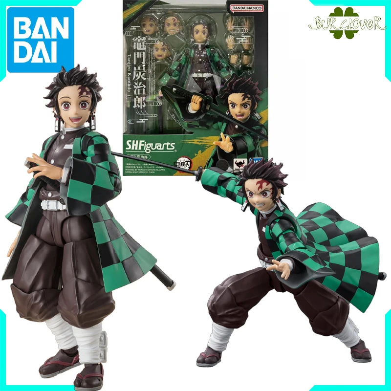 Bandai GENUINE ORIGINL SHF Demon Slayer Series Tanjiro Kamado Action Figure Toys For Boys Girls Kids Gift Collectible Model
Bandai GENUINE ORIGINL SHF Demon Slayer Series Tanjiro Kamado Action Figure Toys For Boys Girls Kids Gift Collectible Model