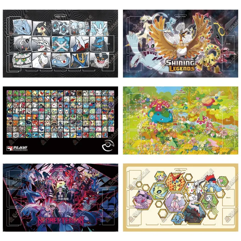 600x350mm PTCG Multiple Characters Arceus Trading Card Playmat Lucario Zekrom Single Player Rubber Board Game Card Mat Toy Gifts
600x350mm PTCG Multiple Characters Arceus Trading Card Playmat Lucario Zekrom Single Player Rubber Board Game Card Mat Toy Gifts