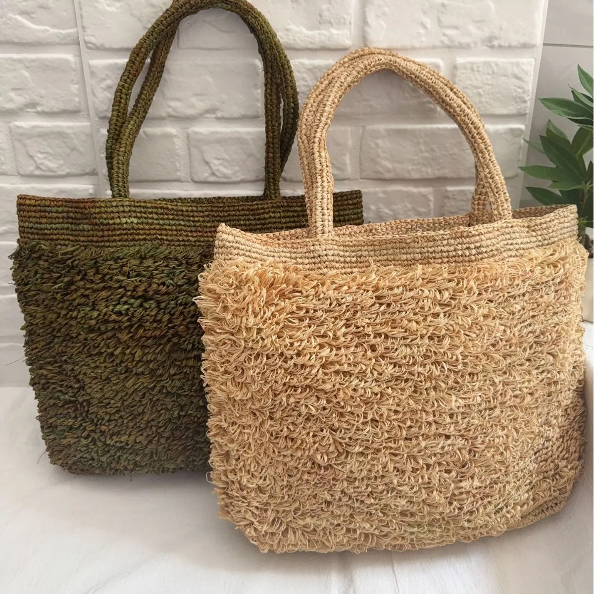 Luxury Raffia Straw Bag Bohemian Woven Tote Shoulder Bags Handmade Beach Bags for Women Handbags and Purses Crochet Shopper NEW
Luxury Raffia Straw Bag Bohemian Woven Tote Shoulder Bags Handmade Beach Bags for Women Handbags and Purses Crochet Shopper NEW