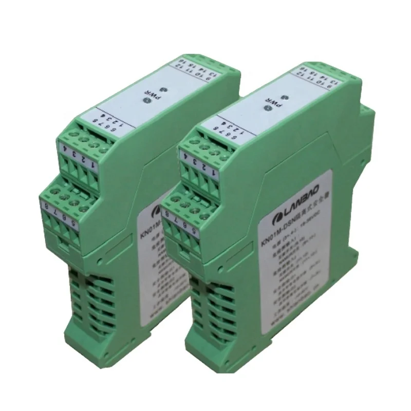LANBAO KN01M series DC 24V NO NC Switch value input/Switch value output Isolate safety barrier
LANBAO KN01M series DC 24V NO NC Switch value input/Switch value output Isolate safety barrier