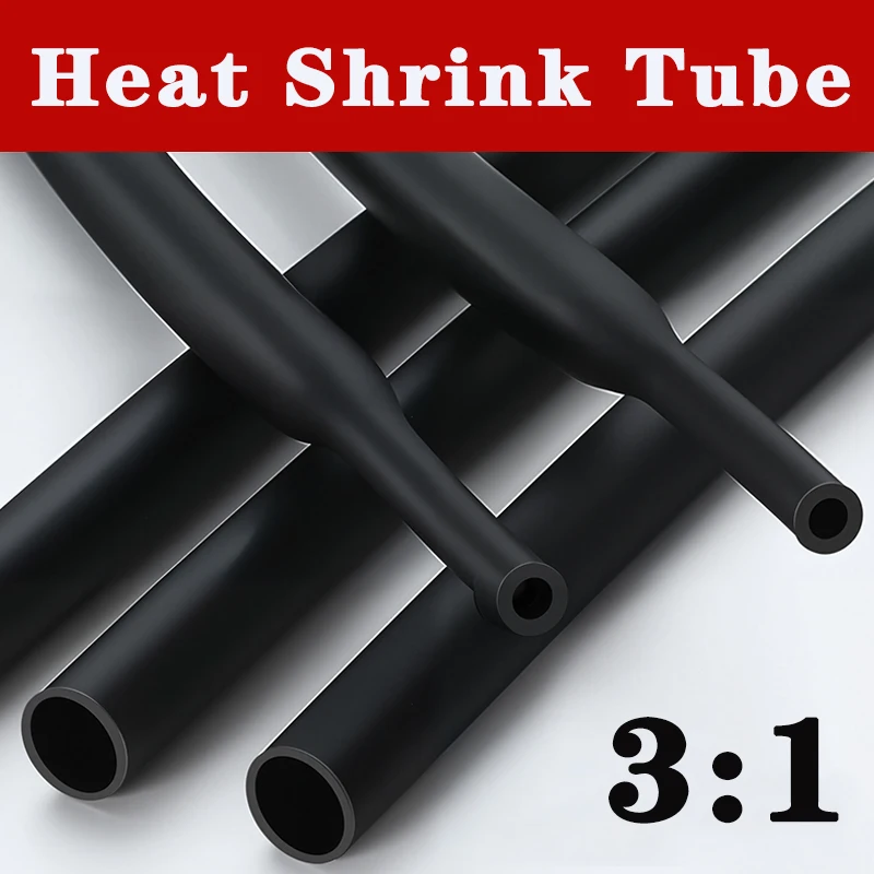 3:1 Heat Shrink Tube 1.6/2.4/3.2/4.8/6.4/7.9/9.5/12.7mm Dual Wall 1/5/10M Adhesive Lined Polyolefin Heavy Duty Cable Protection
3:1 Heat Shrink Tube 1.6/2.4/3.2/4.8/6.4/7.9/9.5/12.7mm Dual Wall 1/5/10M Adhesive Lined Polyolefin Heavy Duty Cable Protection
