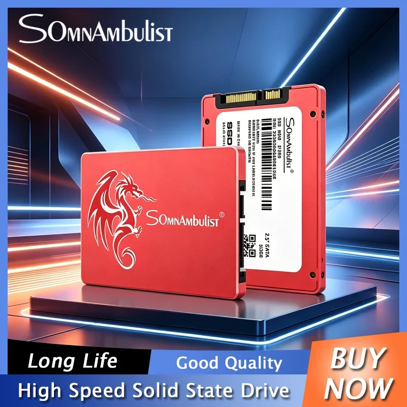 SomnAmbulist High-speed 2.5-inch SATA Interface Solid-state Drive Wholesale for Laptops and Desktop Computers
SomnAmbulist High-speed 2.5-inch SATA Interface Solid-state Drive Wholesale for Laptops and Desktop Computers