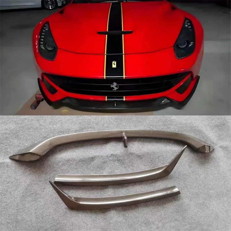 For Ferrari F12 Berlinetta Real Carbon Fiber Front Lip Front Bumper Lower Lip Under Baojiao Spoiler Splitter Body Kit
For Ferrari F12 Berlinetta Real Carbon Fiber Front Lip Front Bumper Lower Lip Under Baojiao Spoiler Splitter Body Kit