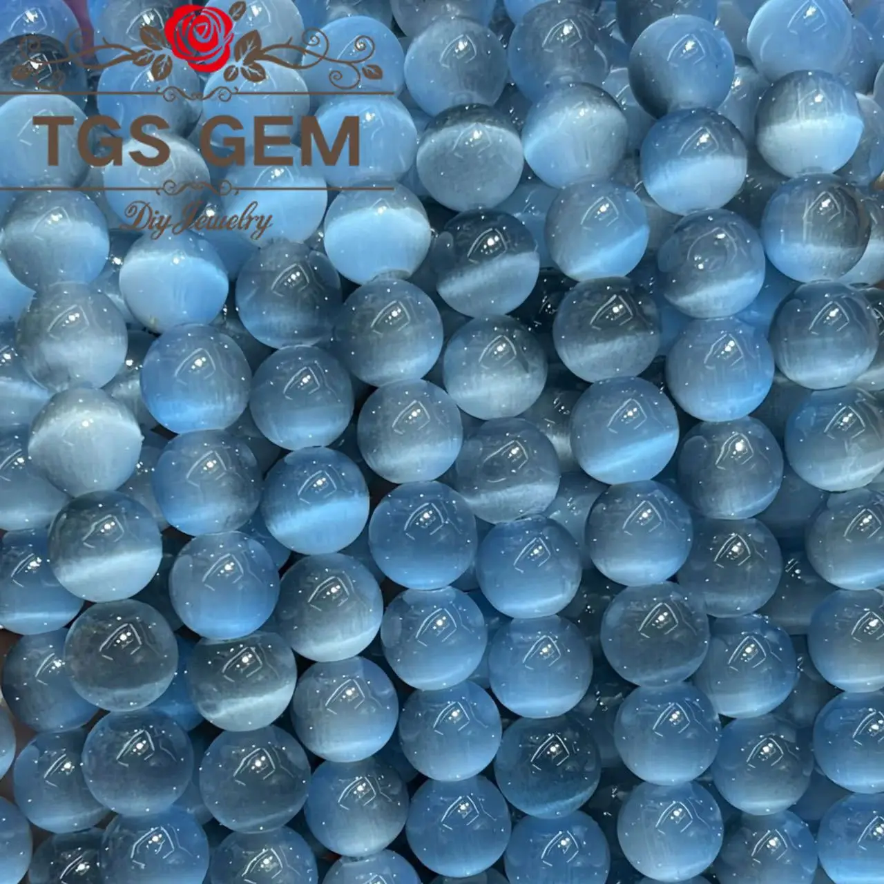 Factory AAA Gradient Blue Cat Eye Angel Eye Stone Natural Stone Moon Stone Mermaid Bead DIY Loose Bead Accessories
Factory AAA Gradient Blue Cat Eye Angel Eye Stone Natural Stone Moon Stone Mermaid Bead DIY Loose Bead Accessories